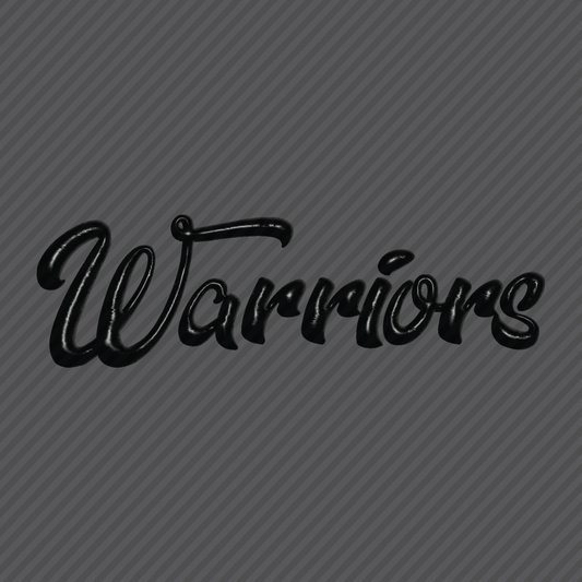 3D Warriors Black