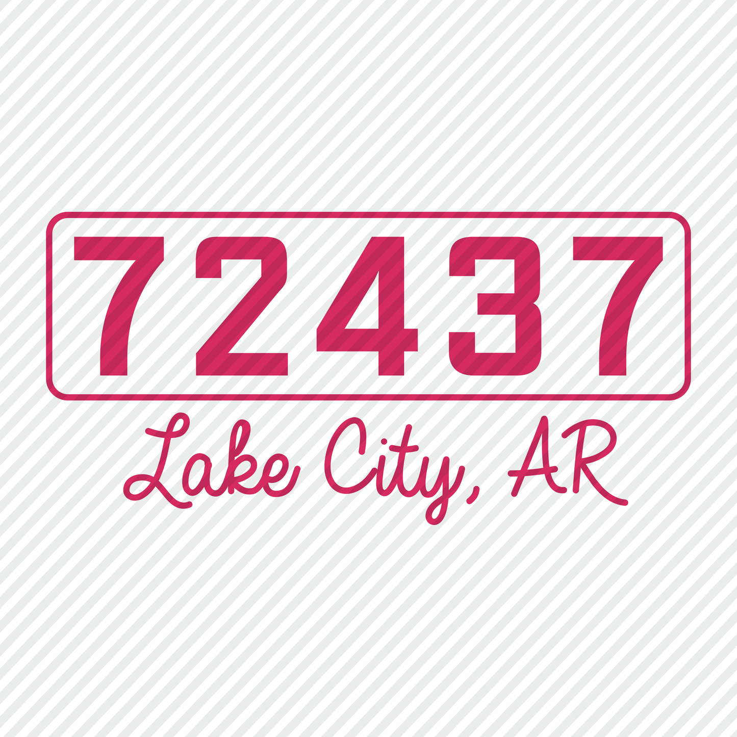 72437 Lake City - Hot Pink