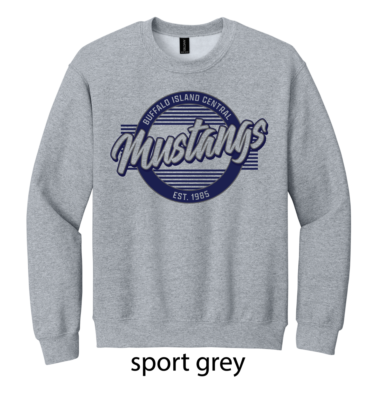 Mustangs Sweatshirt - adult & youth printed