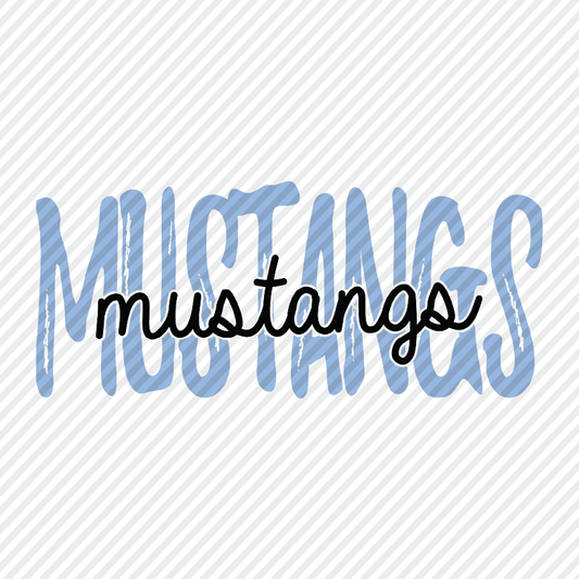 Mustangs (light blue)