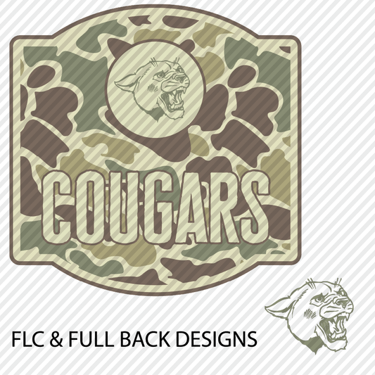 Camo Block Cougars