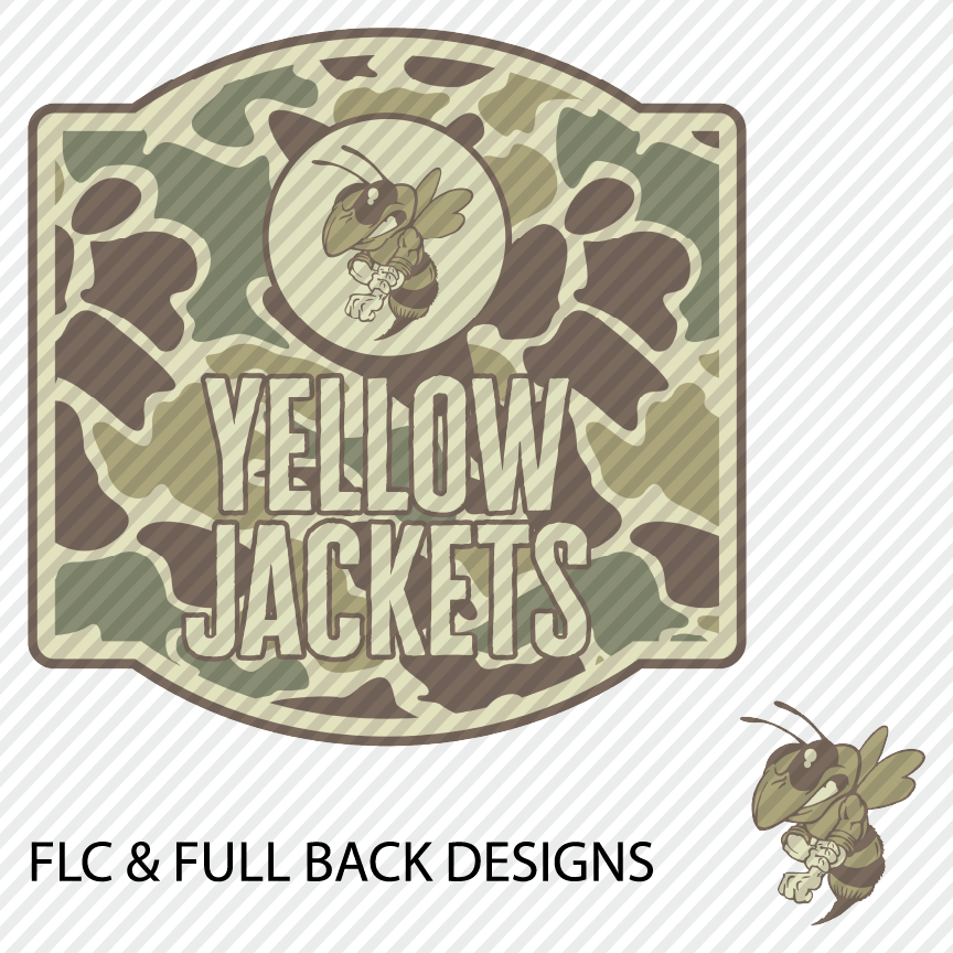 Camo Block Yellowjackets