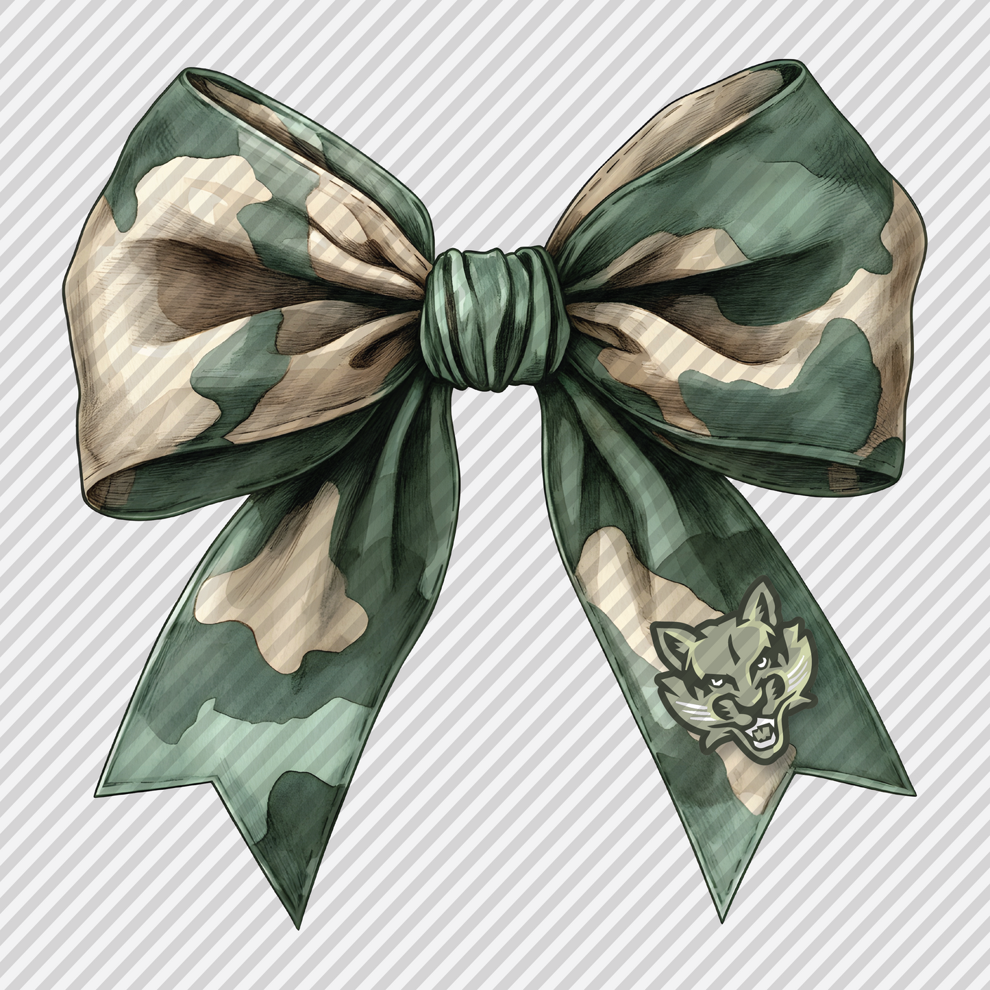 Camo Bow - Bearcats