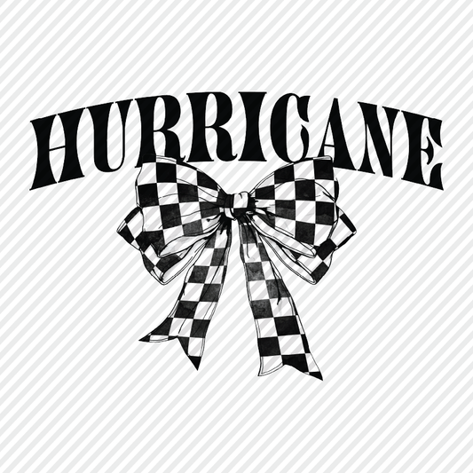 Checkered Bow - Hurricane