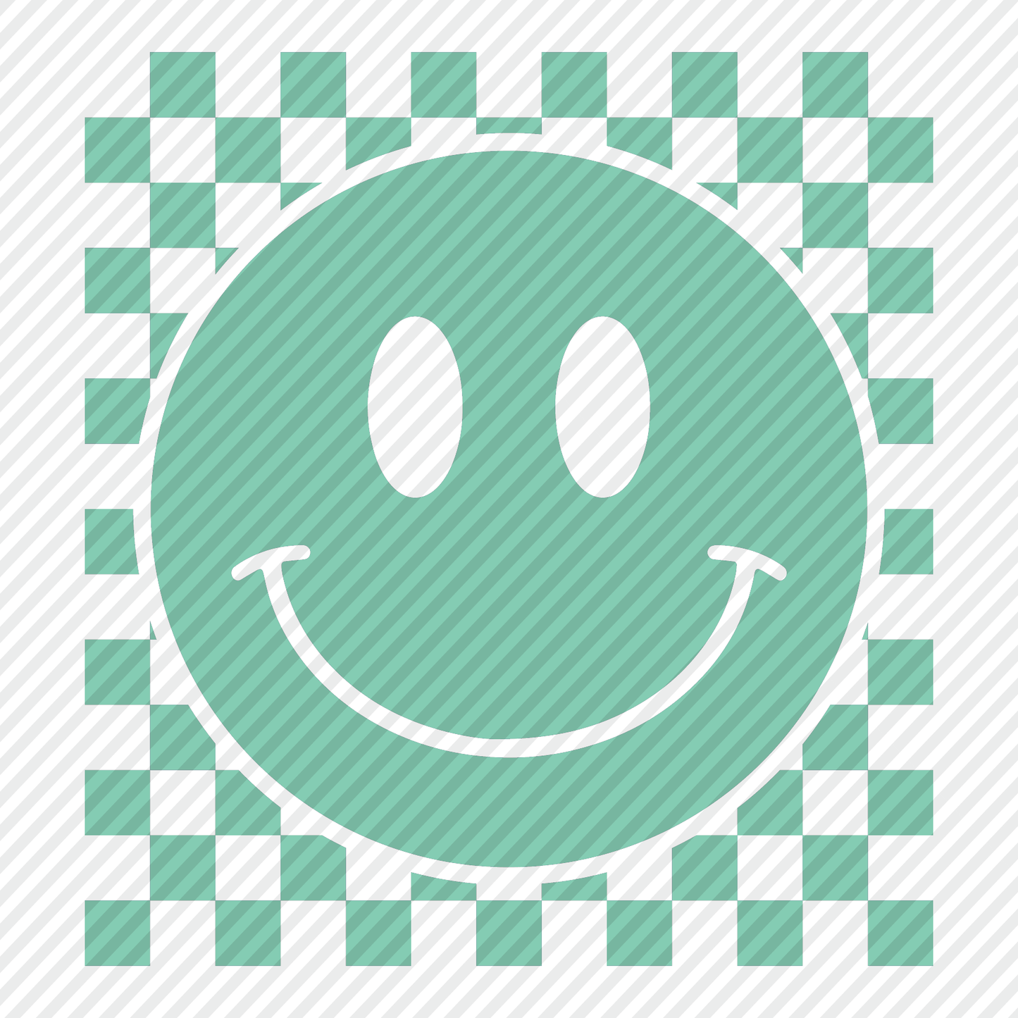 Checkered Smile Faces