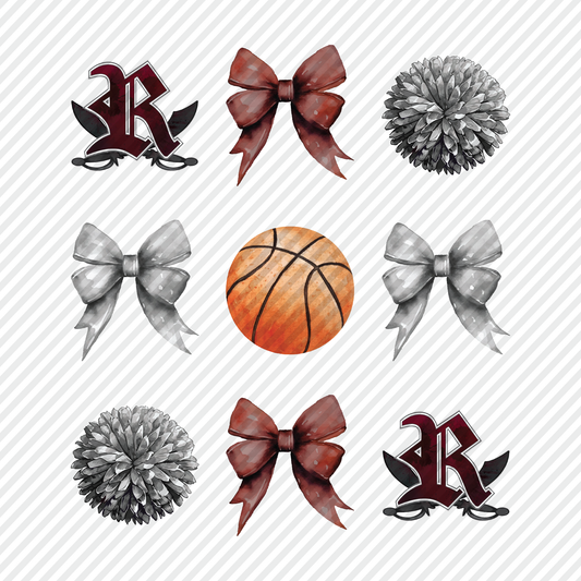 Coquette Rebels Basketball graphic