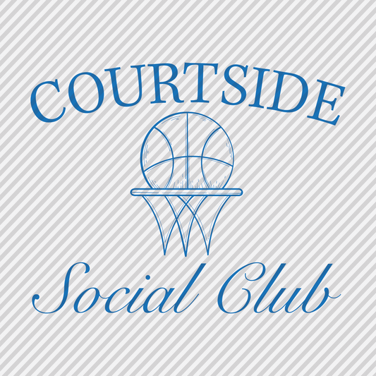 Courtside Social Club - basketball - blue