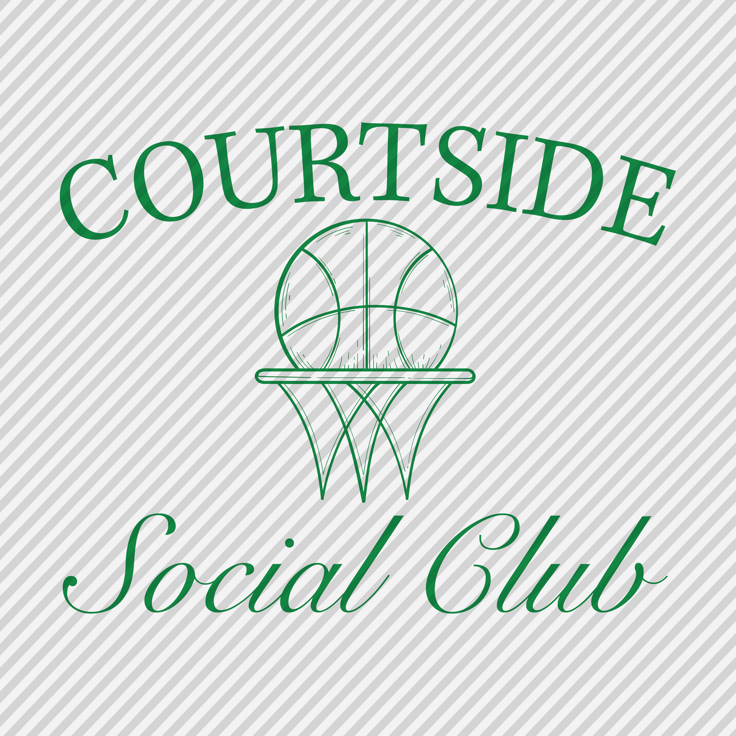 Courtside Social Club - basketball - green