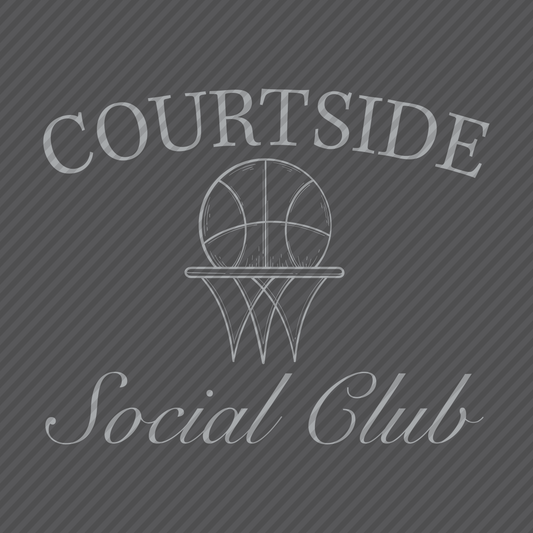 Courtside Social Club - basketball - light grey