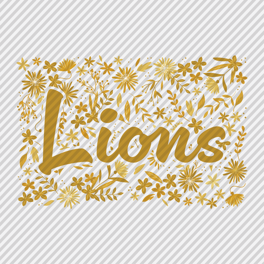 Floral - Lions