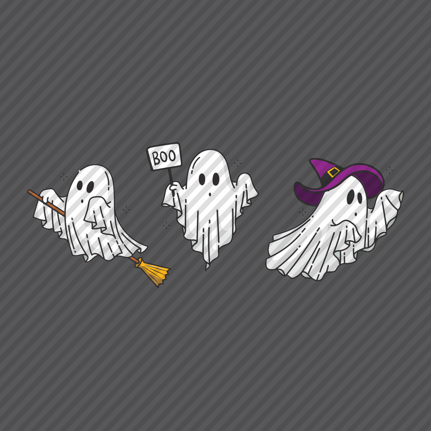 Cute Ghosts graphic