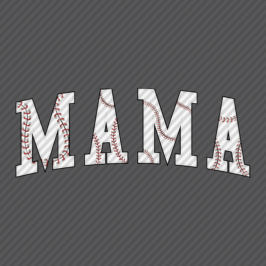 Mama baseball stitches