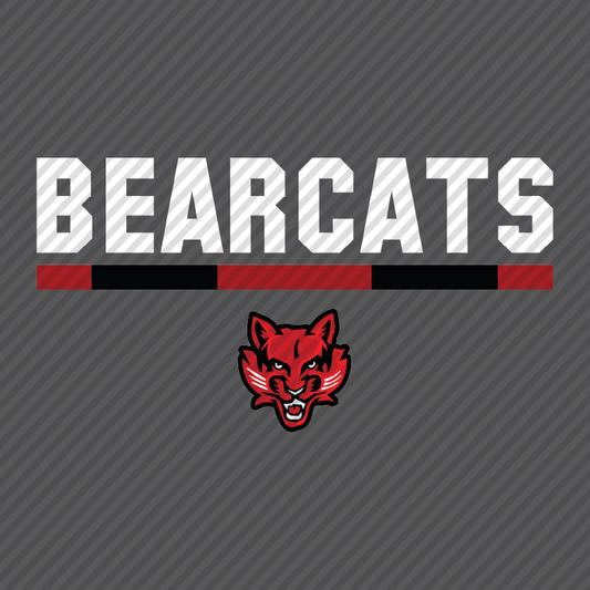 Bearcats Stripe & Mascot