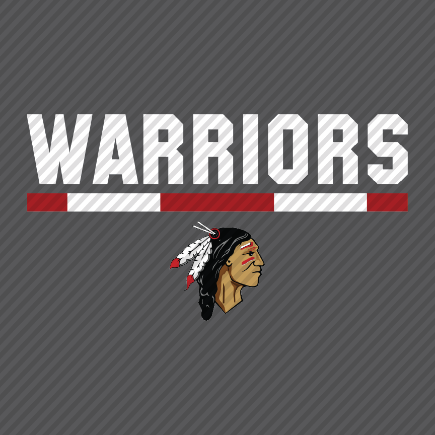 Westside Warrior Stripe & Mascot