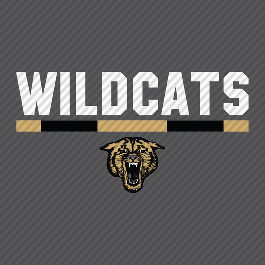 Wildcat Stripe & Mascot