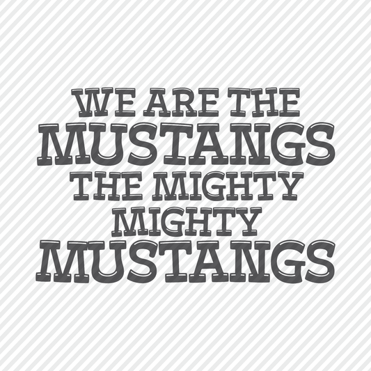 Mighty Mighty Mustangs Cheer