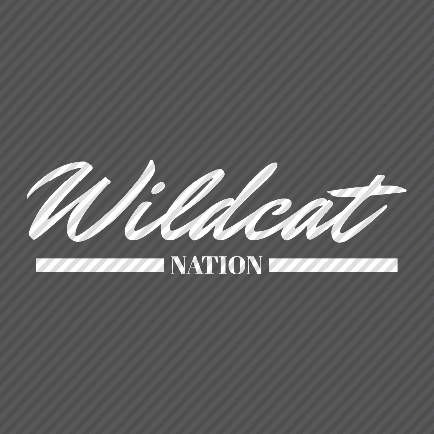 Wildcat Nation - black & white