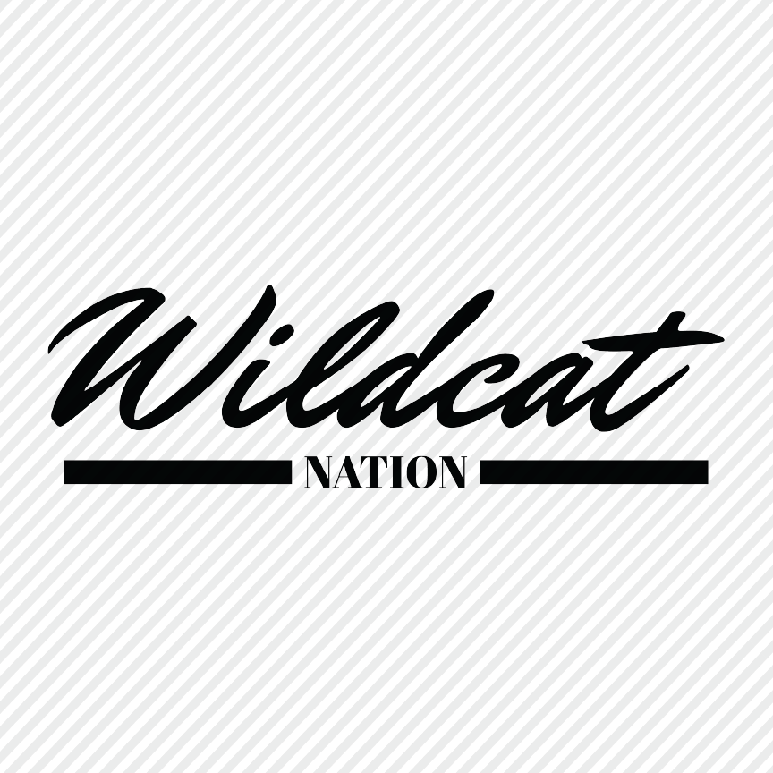 Wildcat Nation - black & white