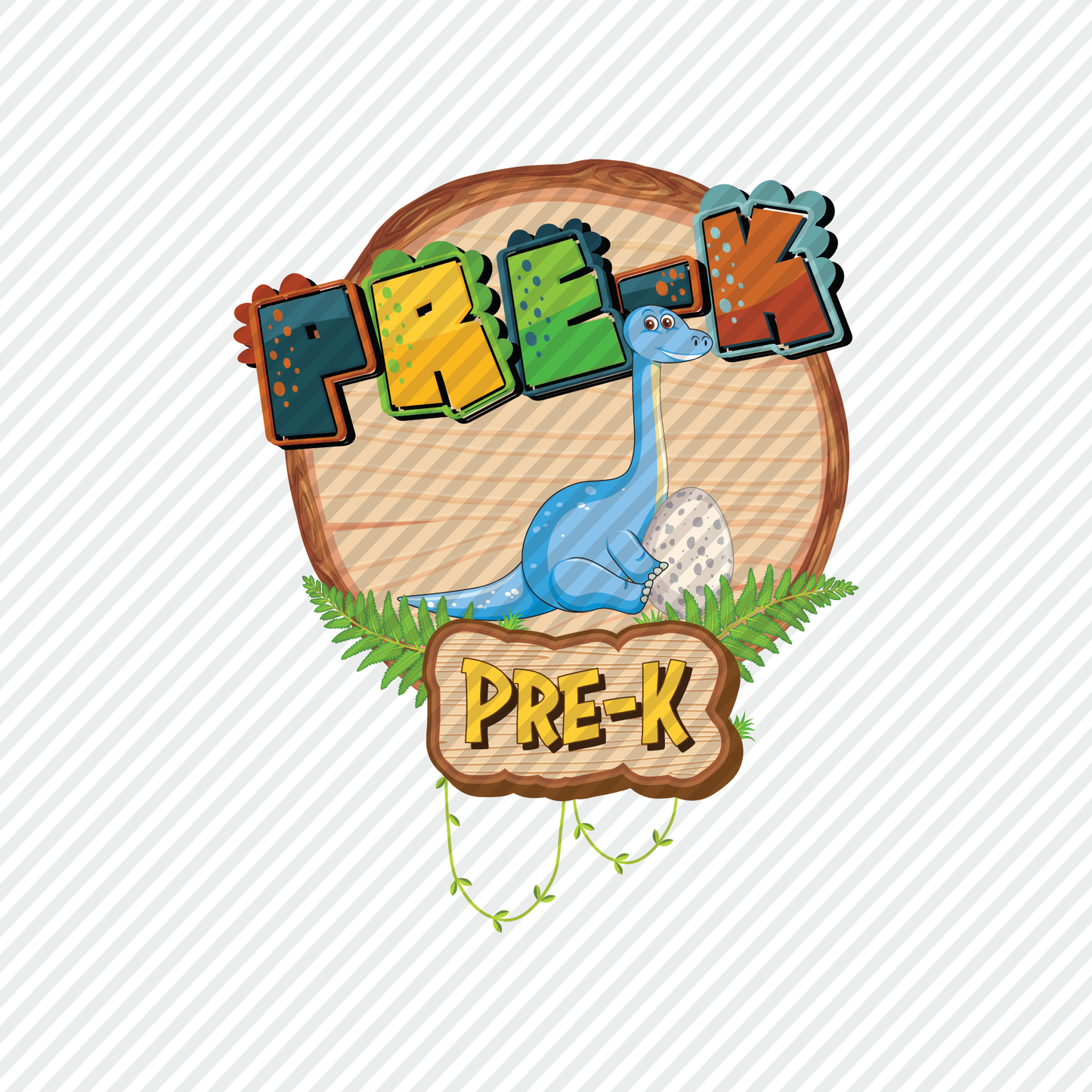 Pre-K Dino graphic