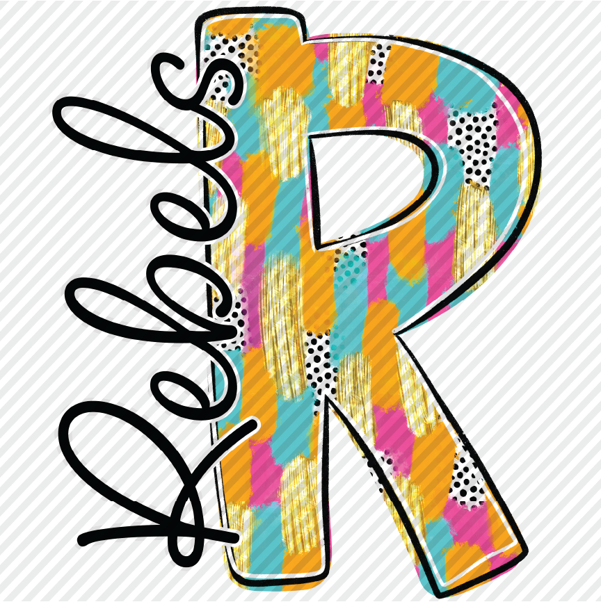 R Rebels colorful
