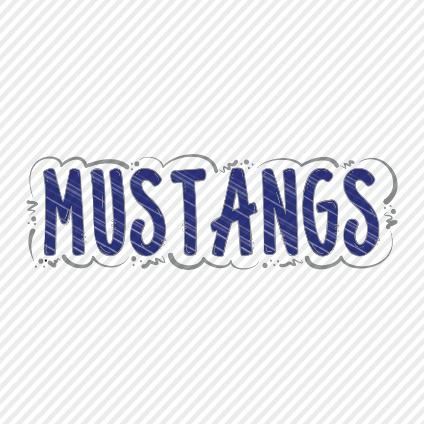 Mustangs Sketched