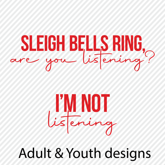 Sleigh Bells Adult & Youth