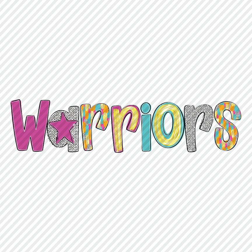 Warriors fun colors