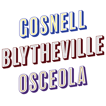 Gosnell, Osceola, Blytheville