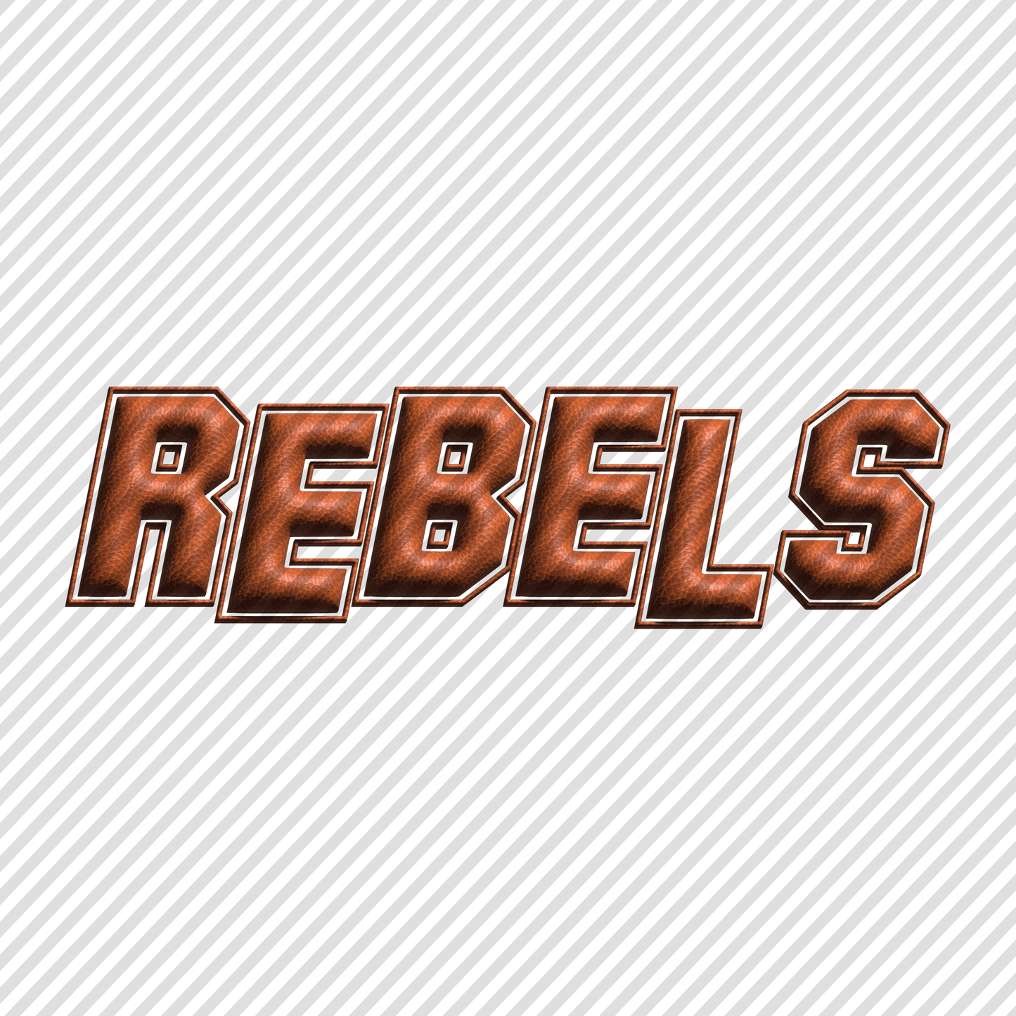 3D Rebels with Basketball texture graphic