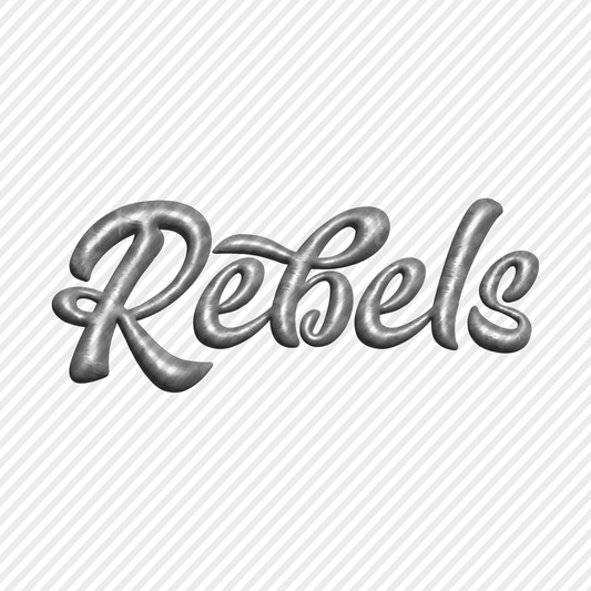3D Rebels Silver
