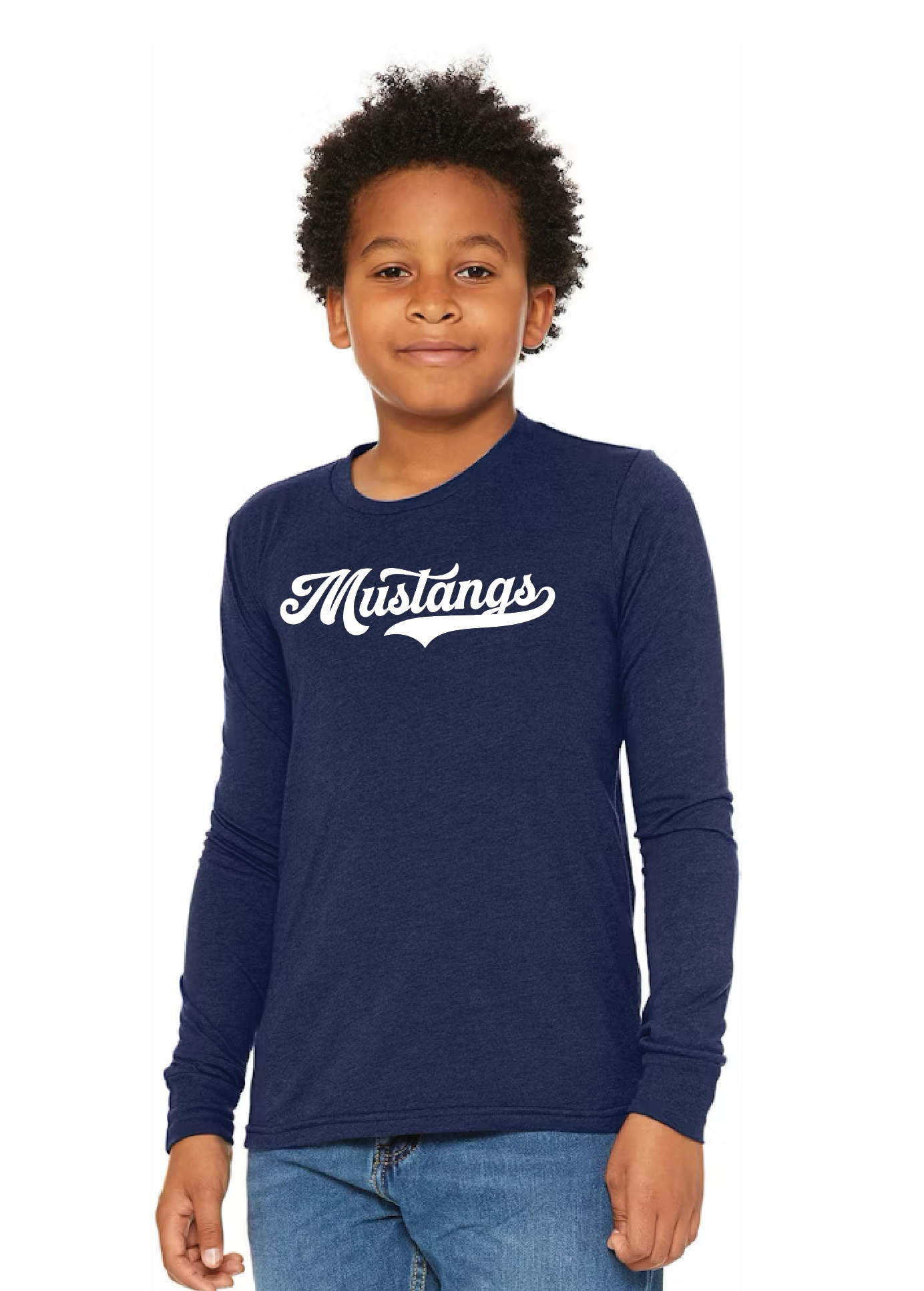 Mustangs Long Sleeve tee - YOUTH