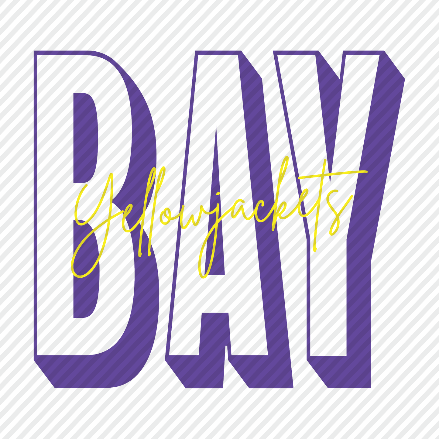 Bay Yellowjackets Overlap Graphic