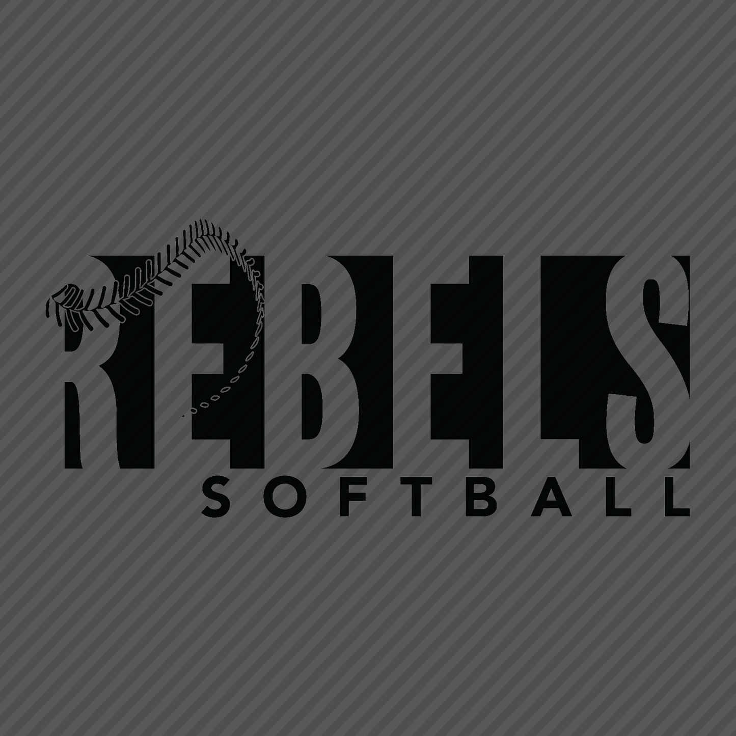 Rebels Softball block