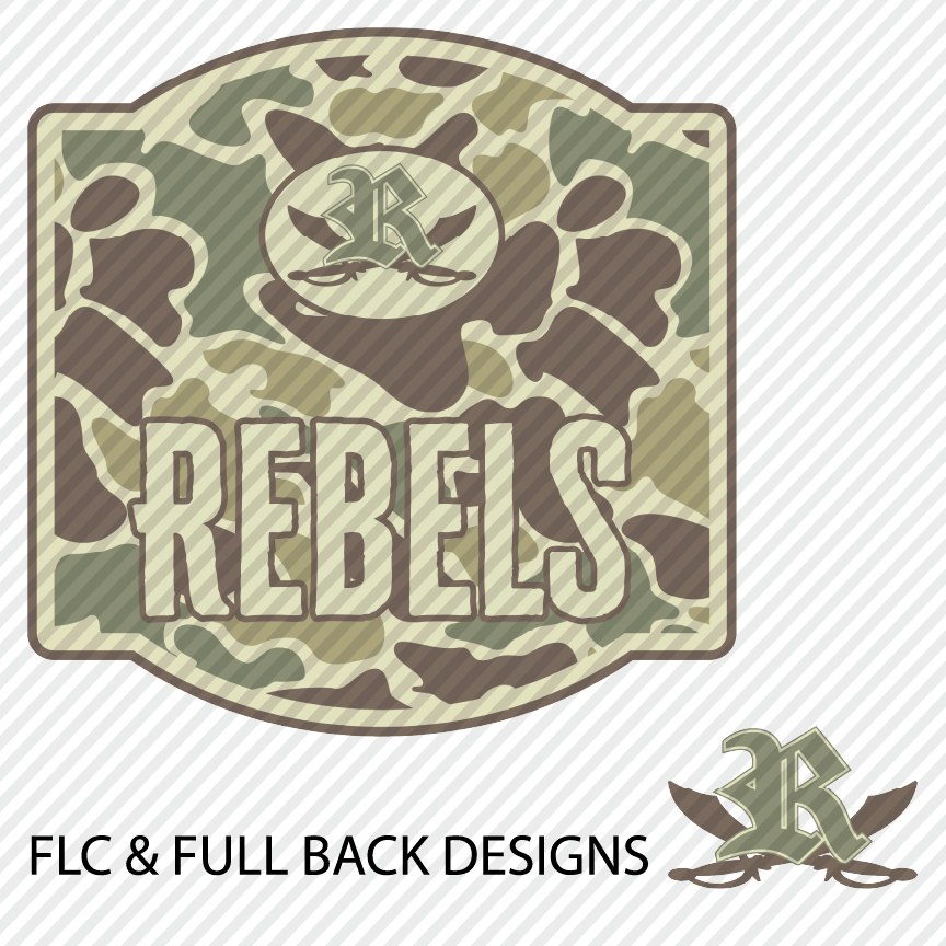 Camo Block Rebels – K. Wells Designs
