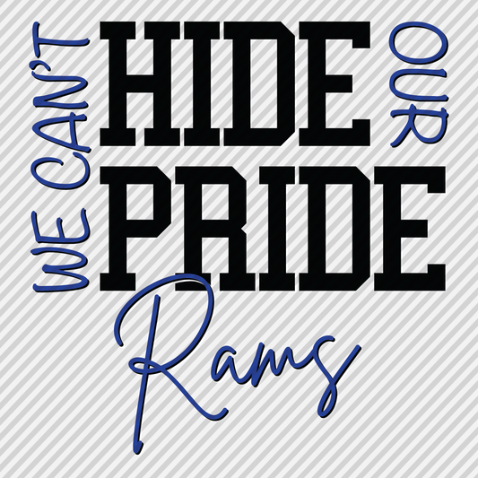 Can't Hide That Pride - Rams