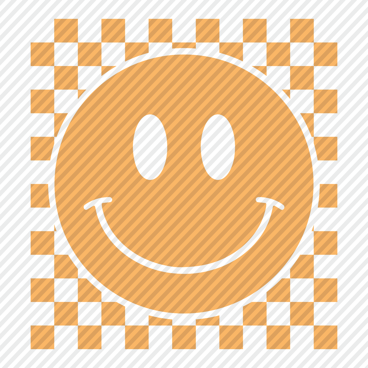 Checkered Smile Faces