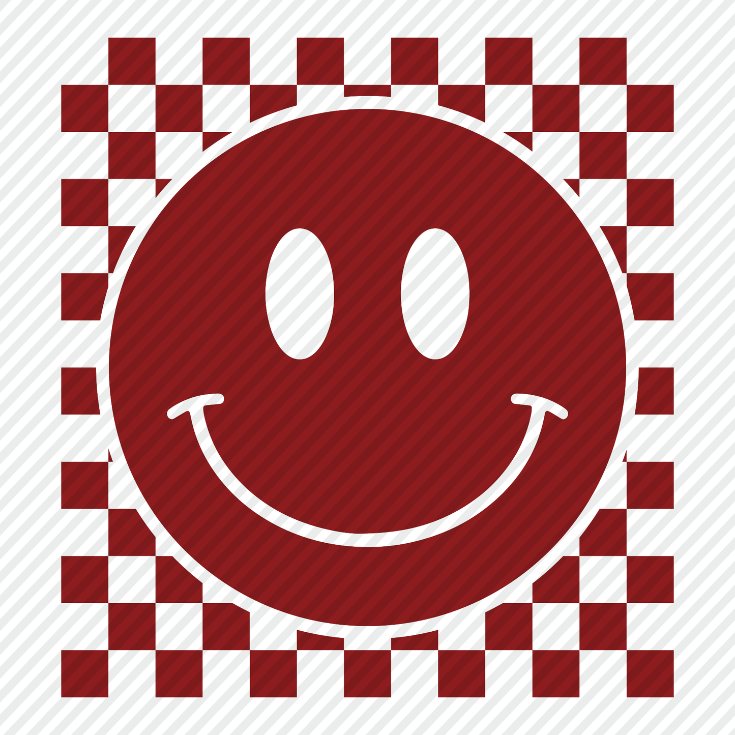 Checkered Smile Faces