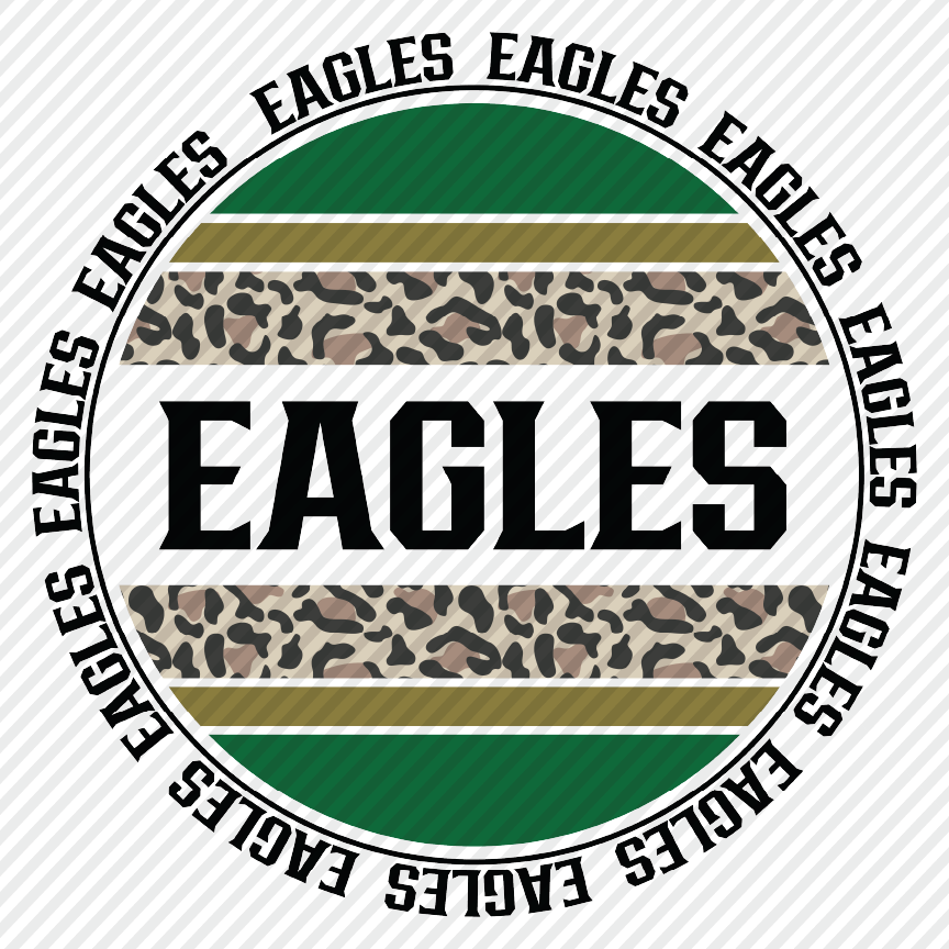 Eagles leopard circle