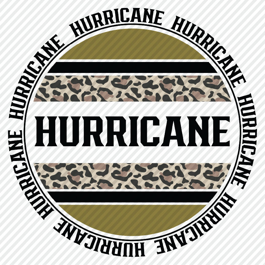 Hurricane leopard circle