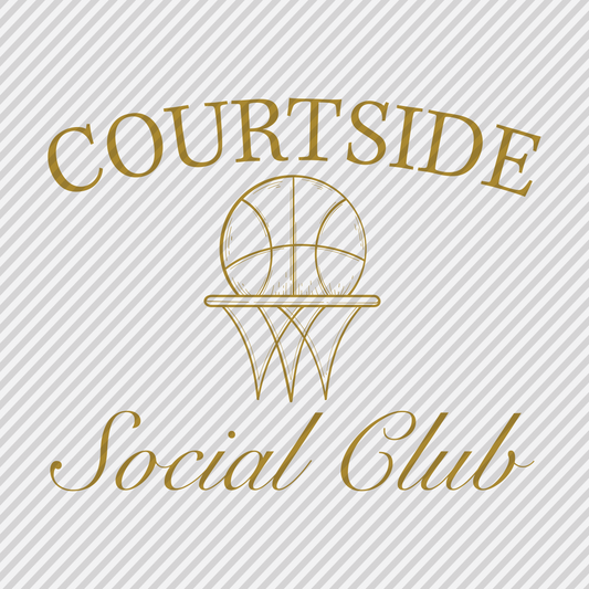 Courtside Social Club - basketball - gold