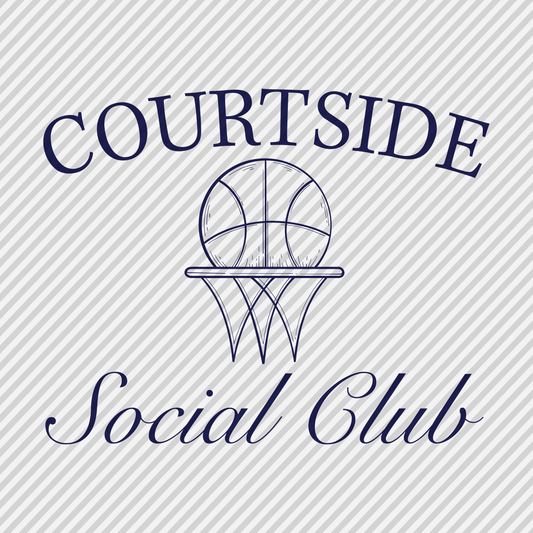 Courtside Social Club - basketball - navy