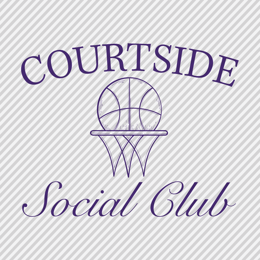 Courtside Social Club - basketball - purple