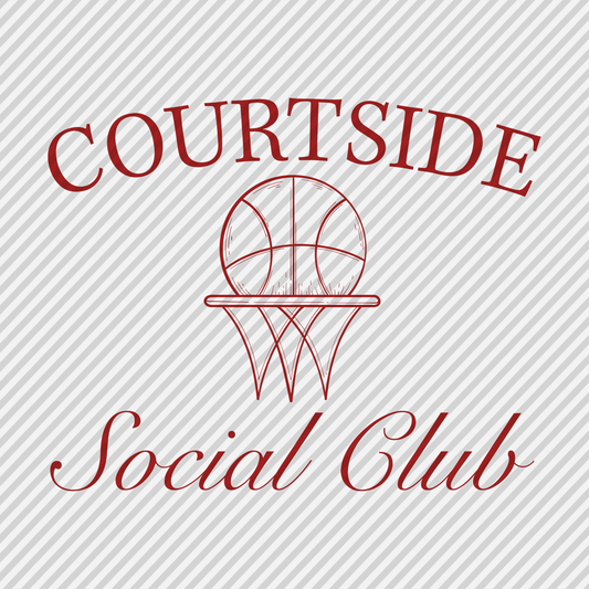 Courtside Social Club - basketball - red