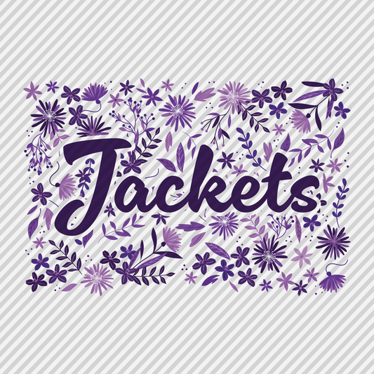 Floral - Jackets (purple)