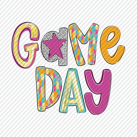 Game Day colorful