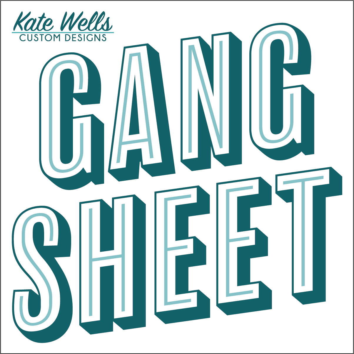 Gang Sheet