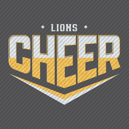 Glitter Cheer - Lions