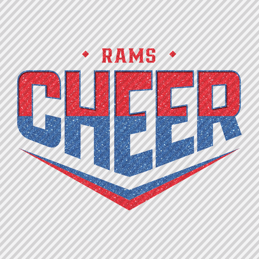 Glitter Cheer - Rams