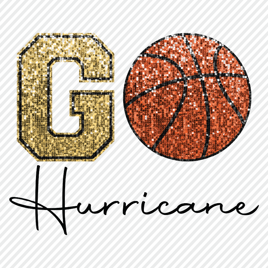 Go Sequins Basketball - Hurricane