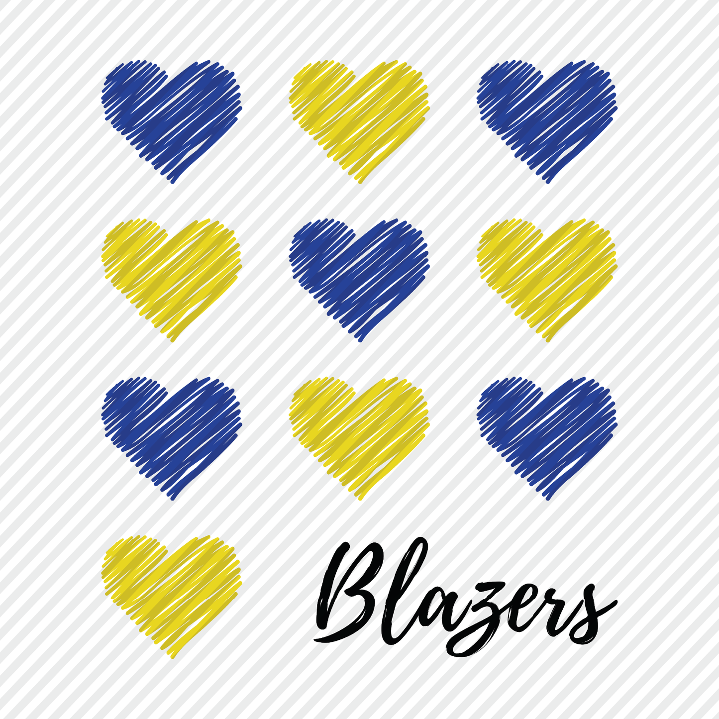 Heart Sketch Blazers